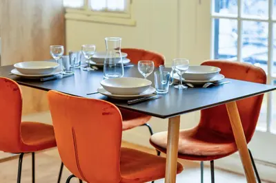 Plan de l'établissement Damien votre F3 2 chambres terrasse à Rouen