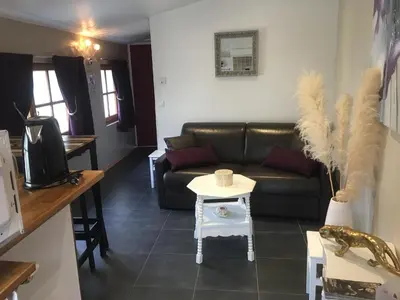 Coin salon dans l'établissement La Tour de Flandre