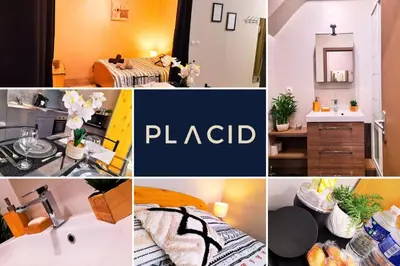 Cuisine ou kitchenette dans l'établissement Le Cocon Beauvaisien - Centre Ville - Proche Gare