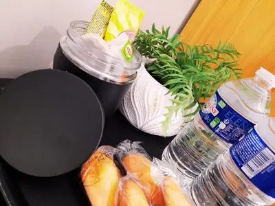 Nourriture dans l'appartement ou à proximité