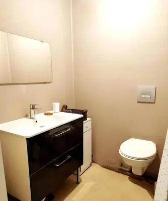 Salle de bains dans l'établissement Appartement spacieux cosy en hypercentre proximité Cathédrale, Coliseum
