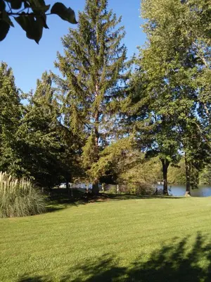Paysage naturel près de la maison de vacances