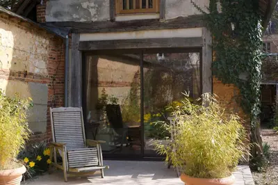 Jardin de l'établissement Au Fond du Jardin Maison d'hôtes