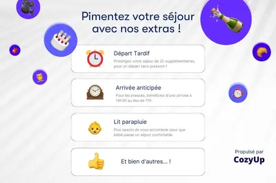 Plan de l'établissement La Perle de Laigneville - Idéal pro - Netflix - Proche Parc Astérix & Chantilly - Parking public gratuit - Wifi