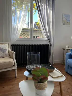 Coin salon dans l'établissement Un break à Mers ?