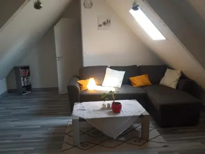Coin salon dans l'établissement la maison des taillis