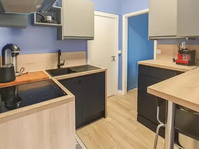 Cuisine ou kitchenette dans l'établissement Cosy'Appart - LE SAINT MAUR