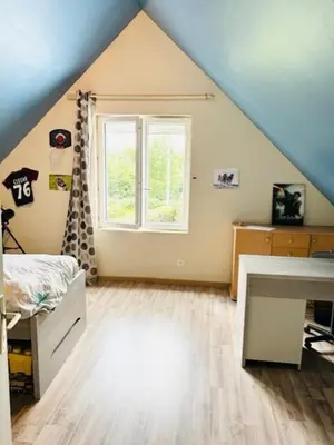 Un ou plusieurs lits dans un hébergement de l'établissement Villa Canyon