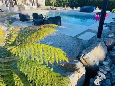 Piscine de l'établissement Villa Canyon ou située à proximité