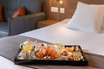 Nourriture dans l'hôtel ou à proximité