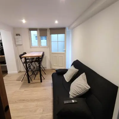 Coin salon dans l'établissement A 10 min de Rouen - Le Rollon