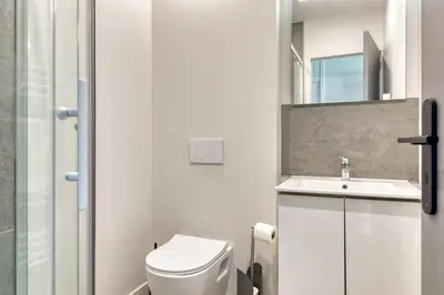 Salle de bains dans l'établissement Le Rêve doré proche de la Gare !
