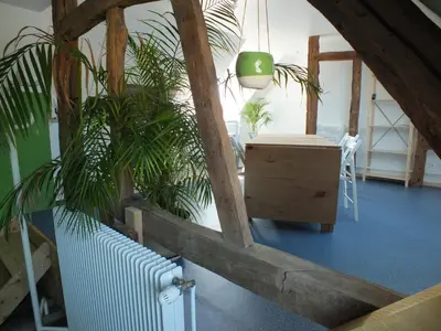 Coin salon dans l'établissement Logement Familial de 40m2 Belbeuf