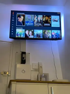 Télévision ou salle de divertissement dans l'établissement Rouen galerie 112