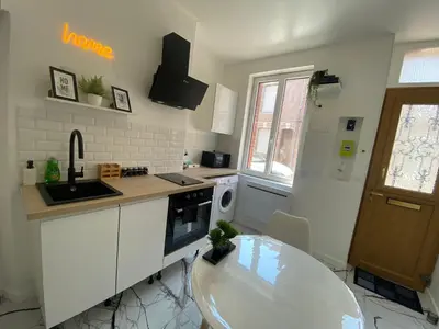 Cuisine ou kitchenette dans l'établissement CASA DOLCE