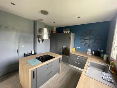 Cuisine ou kitchenette dans l'établissement La Maison du Directeur - 224