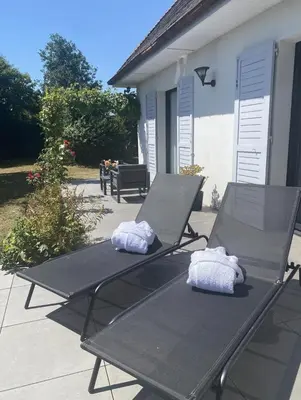 Plan de l'établissement Suite avec jacuzzi idéale pour visiter la Normandie