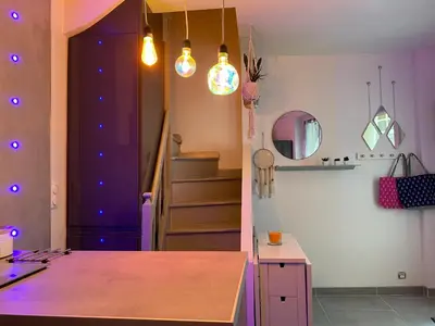 Plan de l'établissement Petite maison hyper centre de Dieppe proche plage
