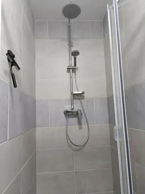 Salle de bains dans l'établissement Studio Laly