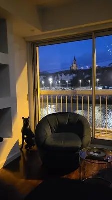 Coin salon dans l'établissement Pepita - Appartement détente
