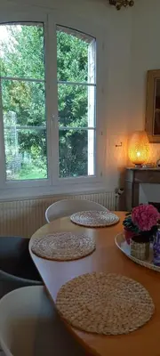 Plan de l'établissement Villa Capucine - Maison de ville avec jardin dans Vernon-Giverny