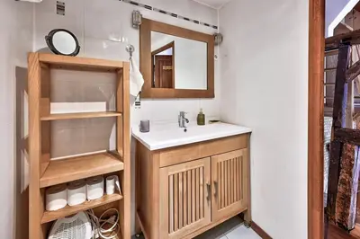 Salle de bains dans l'établissement Maison de ville spacieuse et calme en plein coeur d'Amiens