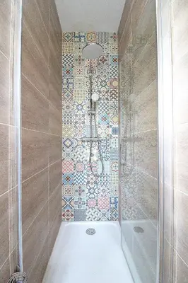 Salle de bains dans l'établissement Les Nuits Bonneuilloises Le Shetland
