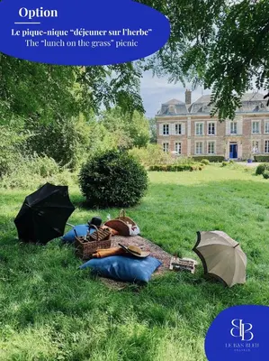 Jardin de l'établissement Chambre d’hôtes au Château Le Bas Bleu, Anaïs Nin