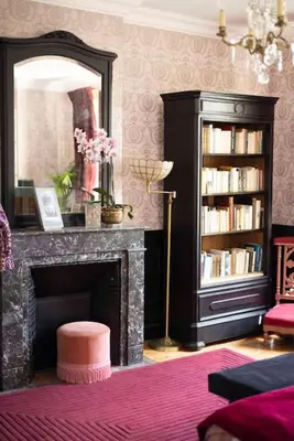 Bibliothèque dans le B&B/chambre d'hôtes