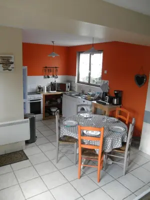 Cuisine ou kitchenette dans l'établissement l antre pot g