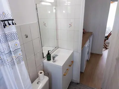 Salle de bains dans l'établissement Le Sympathique