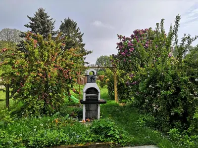 Jardin de l'établissement Le nid d'hirondelle