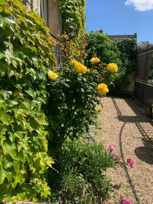 Jardin de l'établissement Le Clos de l'Eglise - Inès