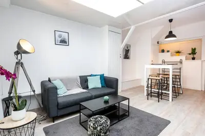 Coin salon dans l'établissement Le Gévaudan