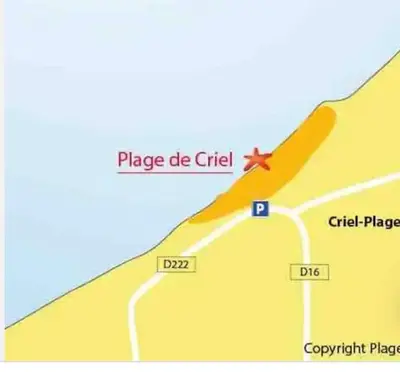 Plan de l'établissement Vue sur Mer