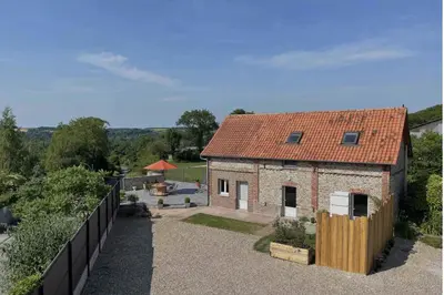 Paysage naturel près de la maison de vacances