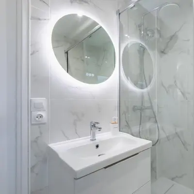 Salle de bains dans l'établissement Mat&Ness Appartment
