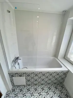 Salle de bains dans l'établissement L’Eucalyptus