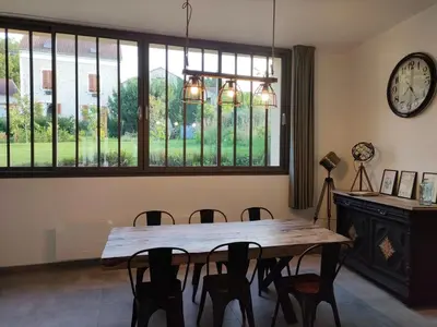 Plan de l'établissement La Forge - Ancien atelier devenu cocon lumineux à Asnières sur Oise
