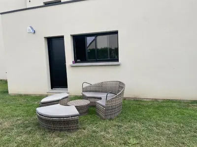 Jardin de l'établissement Studio jacuzzi Love Room