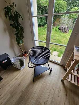 Jardin de l'établissement Maison Le Bois Petit