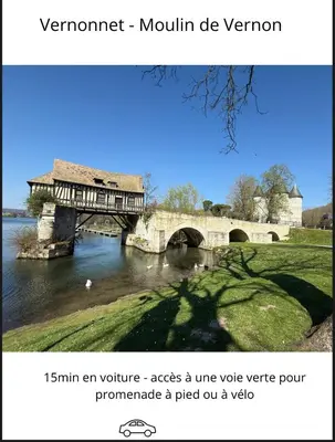 Paysage naturel près de la maison de vacances