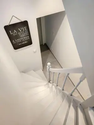 Plan de l'établissement Maison proche centre ville clim jardin wifi 8 personnes