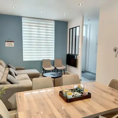 Maison proche centre ville clim jardin wifi 8 personnes