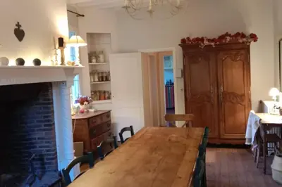 Plan de l'établissement Demeure XIXe Beauval-en-caux