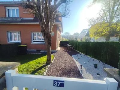Jardin de l'établissement Chez Steph et Angie