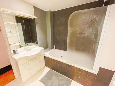 Salle de bains dans l'établissement Apt T3 lumineux & Confort *Proche Centre-ville*
