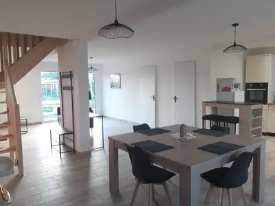 Cuisine ou kitchenette dans l'établissement Le Gambetta