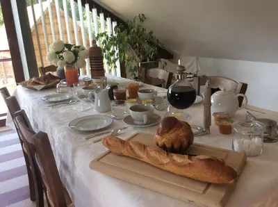 Nourriture dans le B&B/chambre d'hôtes ou à proximité