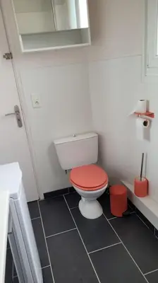 Salle de bains dans l'établissement le balcon d'Amiens